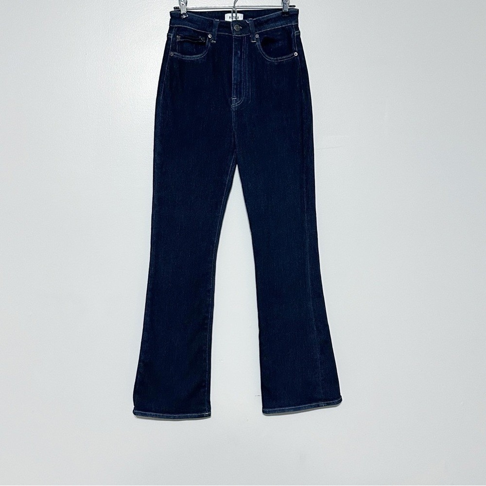 Pistola Super High Rise Dark Wash Flare Jeans Size 27